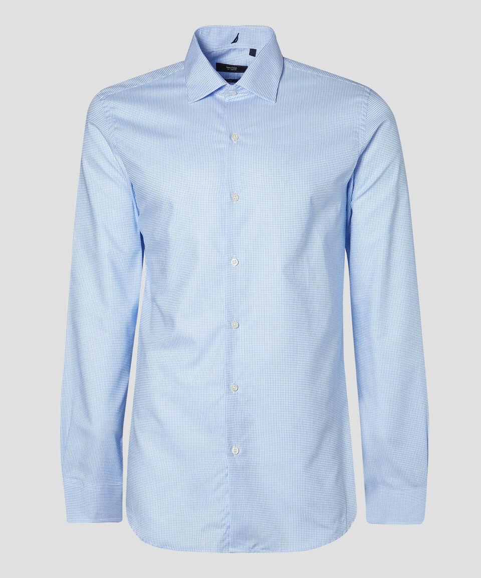 Nautica Camisa Con Cuadros Manga Larga Hombre