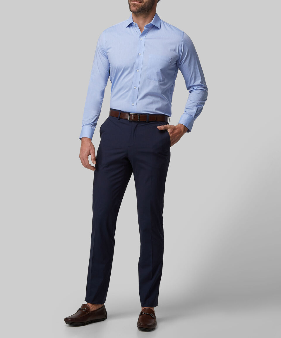 Nautica Camisa Con Manga Larga Hombre