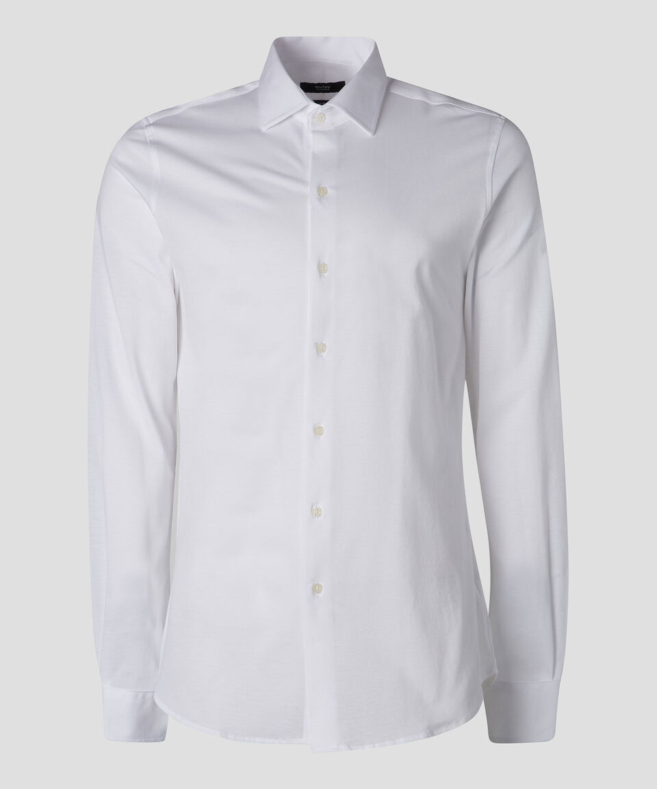 Nautica Camisa Lisa Manga Larga Hombre