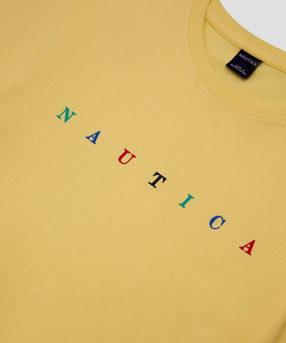 Nautica Playera Cuello Redondo Estampada Niño