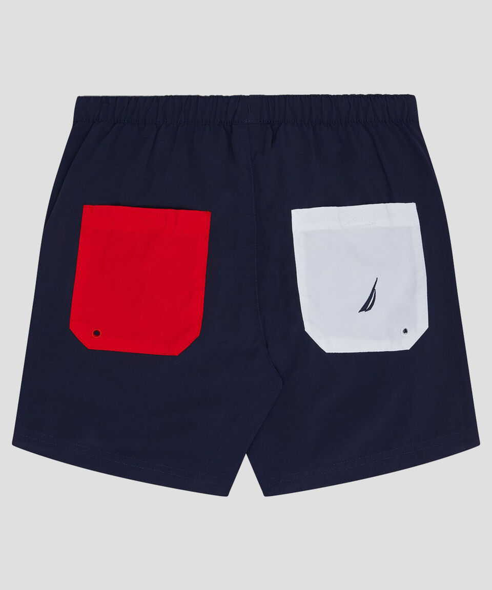 Nautica Traje De Baño Con Logo Niño