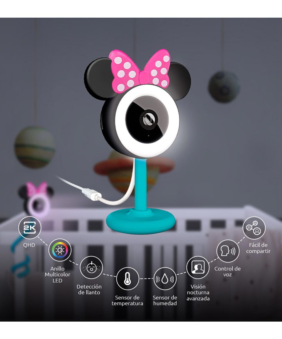 Nexxt Monitor Inteligente Para Bebé Minnie Mousse