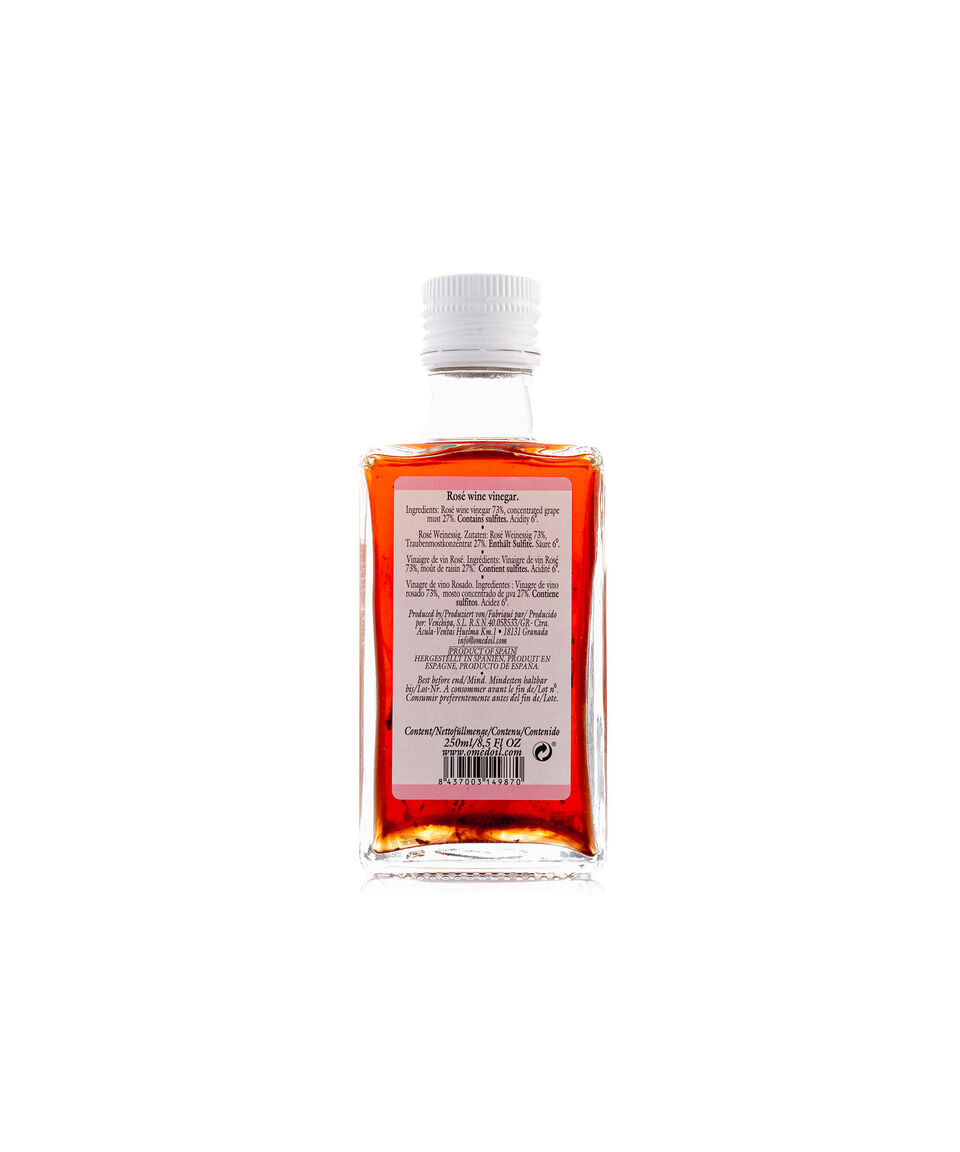 O-Med Vinagre De Vino Rosado 250 Ml