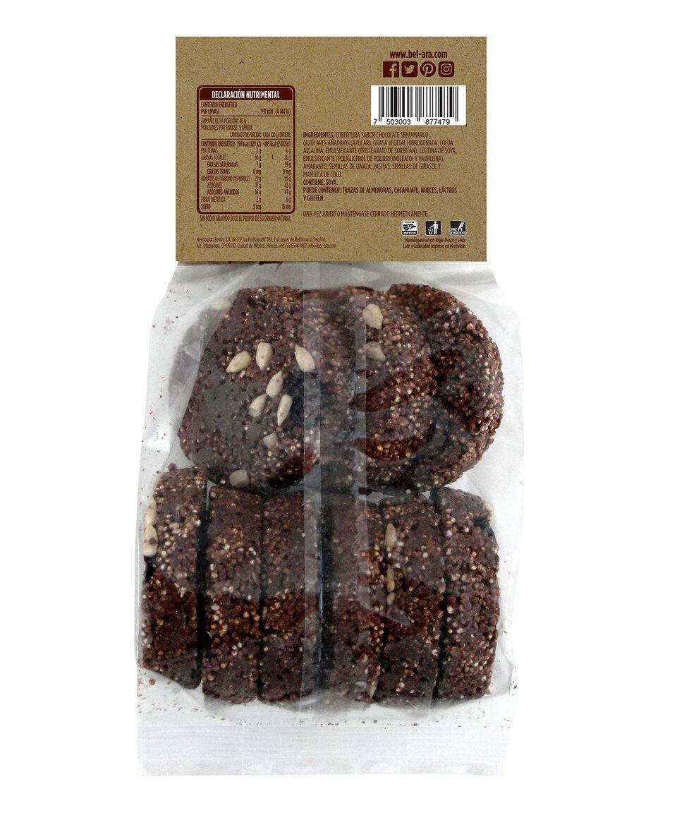 Bel-Ara Obleas De Amaranto Bañadas Con Chocolate 200 G