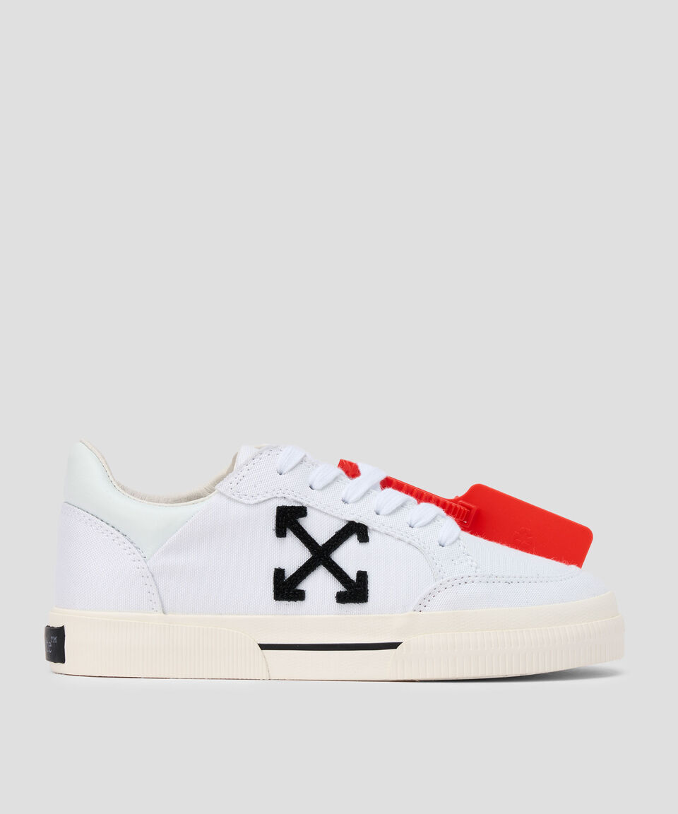 Off-White Tenis Casuales New Low Vulcanized Mujer