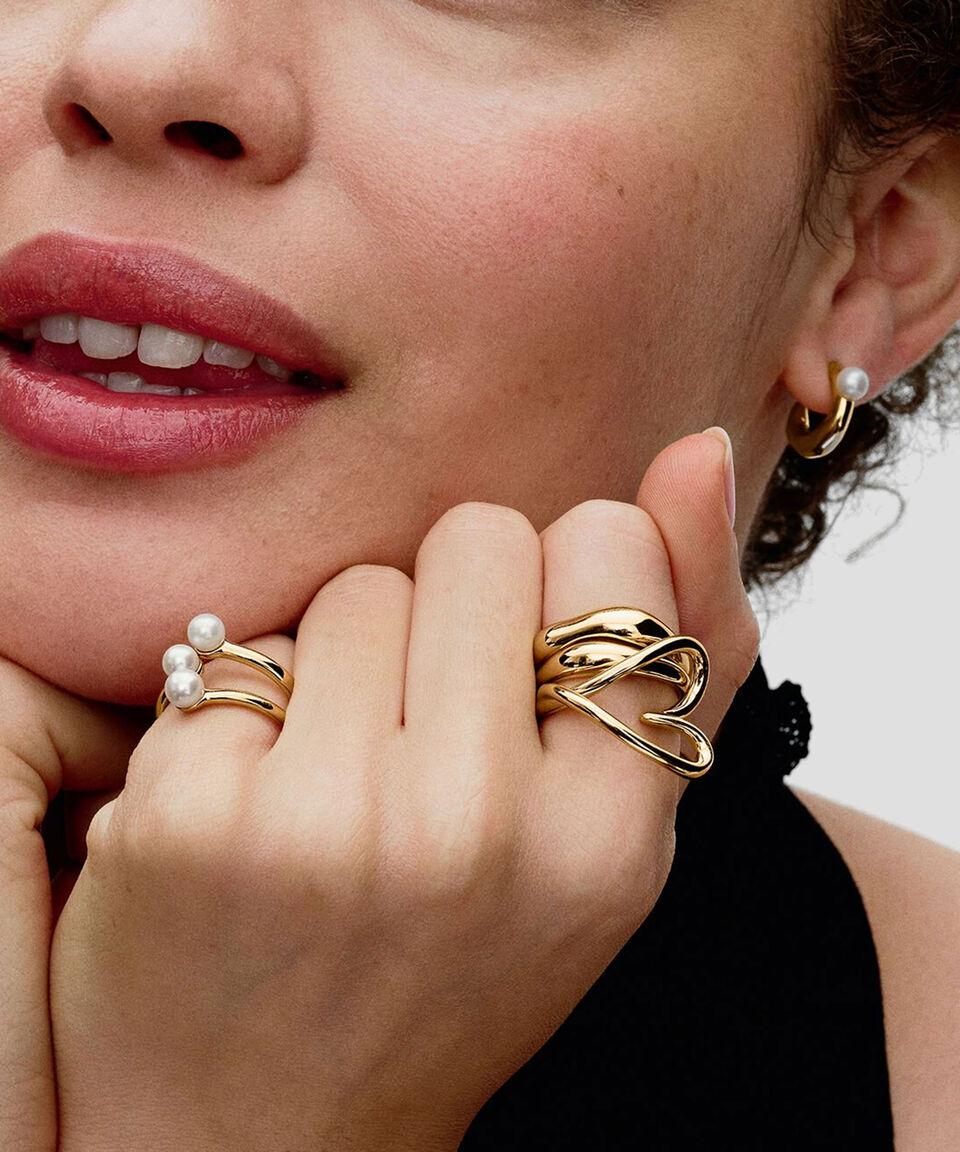 Pandora Anillo Con Corazón Mujer