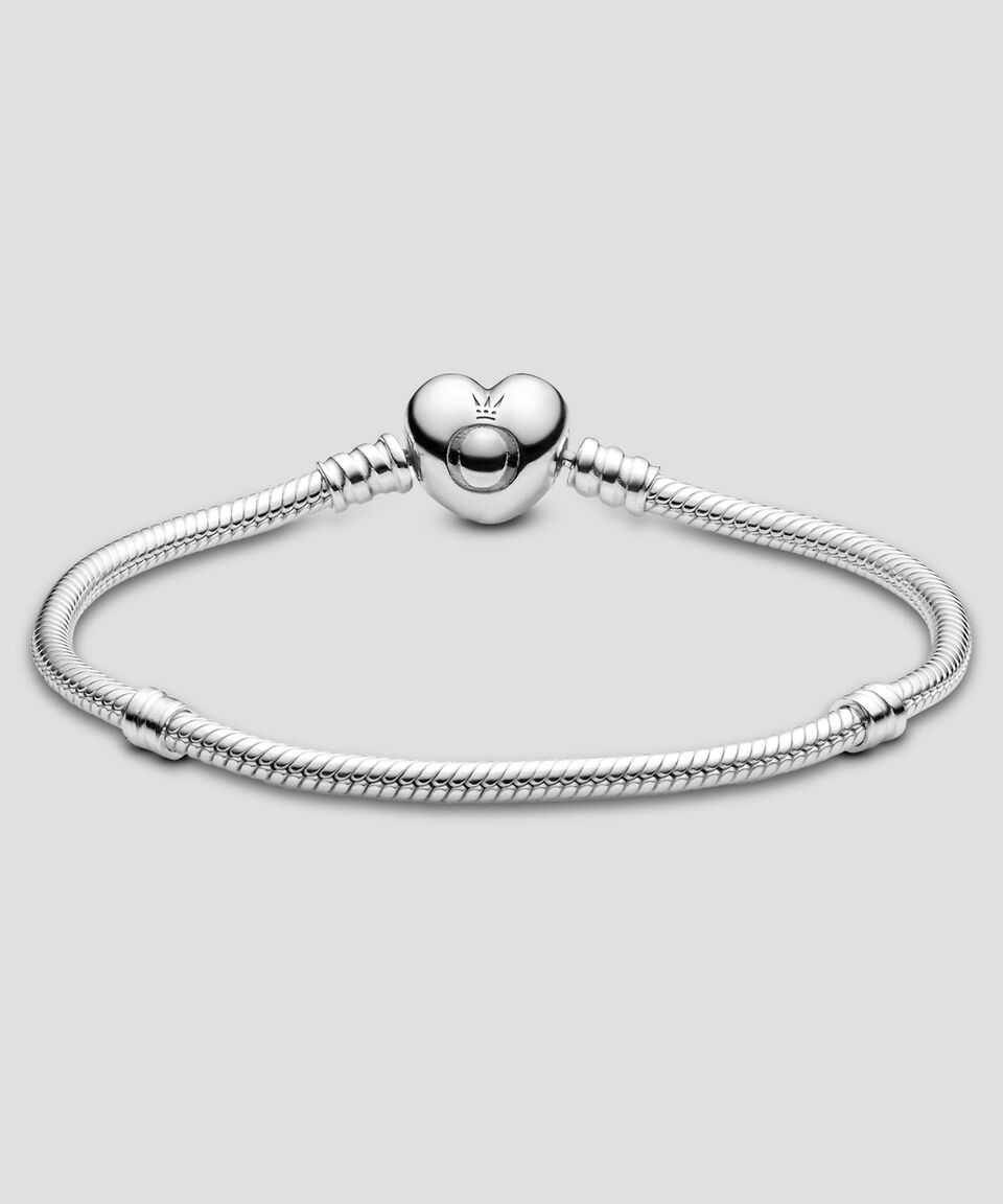 Pandora Brazalete En Plata .925 Corazón Mujer