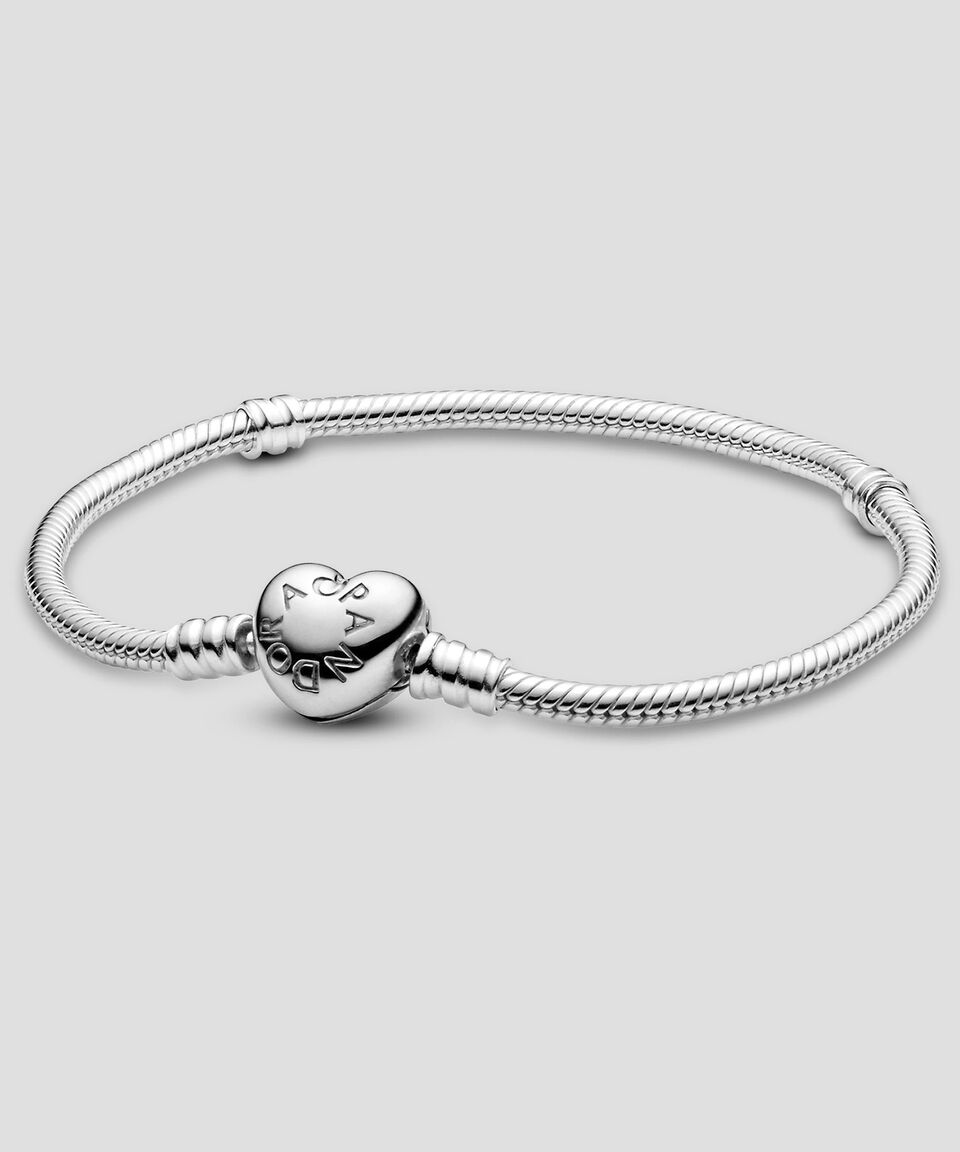 Pandora Brazalete en Plata .925 Corazón Mujer