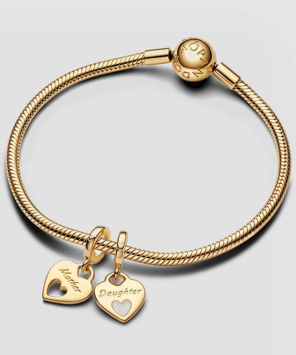 Pandora Charm Divisible Corazón Doble Mujer