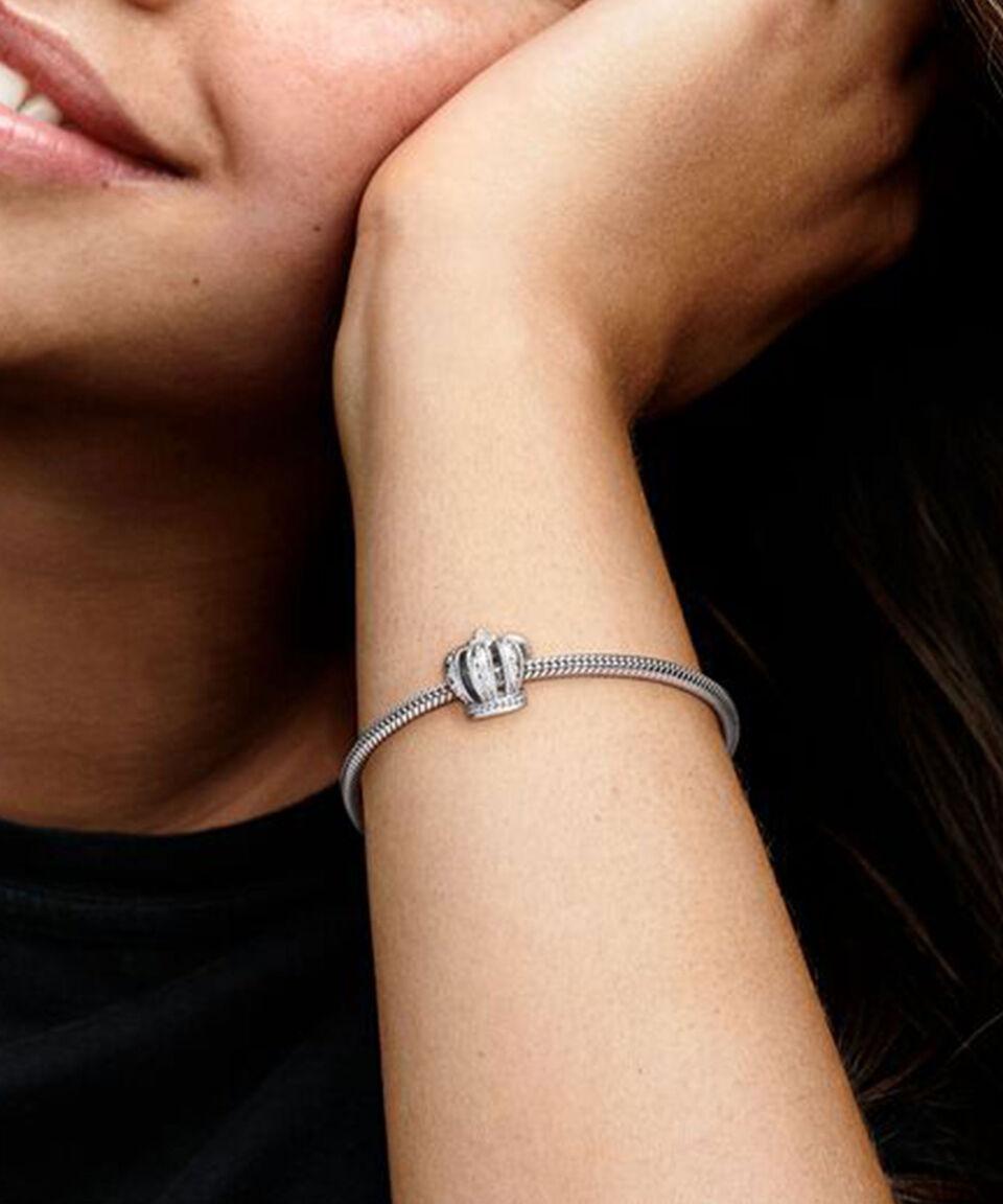 Pandora Charm Royal Crown En Plata Mujer