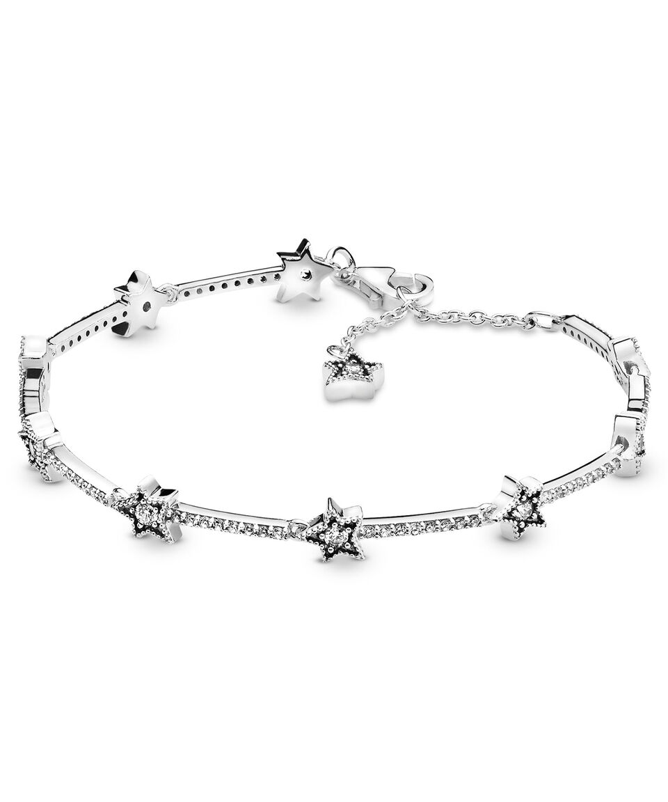 Pandora Pulsera en plata Celestial Stars Mujer