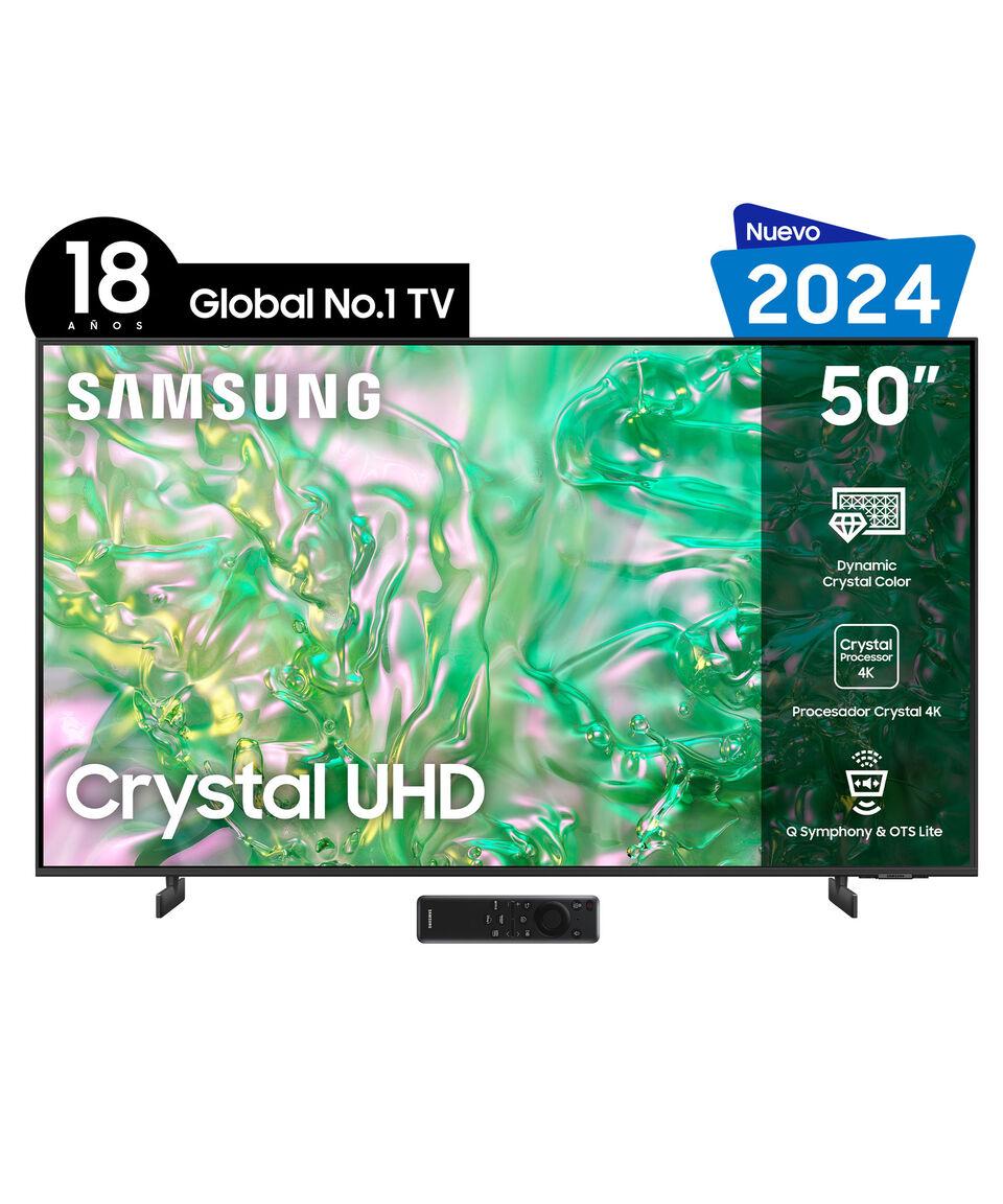 Samsung Pantalla 50 Pulgadas Plana CRYSTAL ULTRA HD Tizen Smart TV UN50DU8000FXZX
