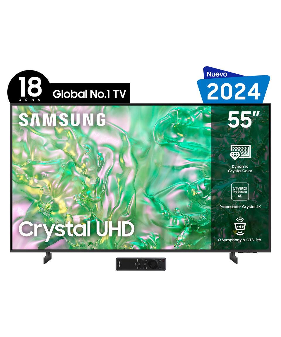 Samsung Pantalla 55 Pulgadas Plana CRYSTAL ULTRA HD Tizen Smart TV UN55DU8000FXZX