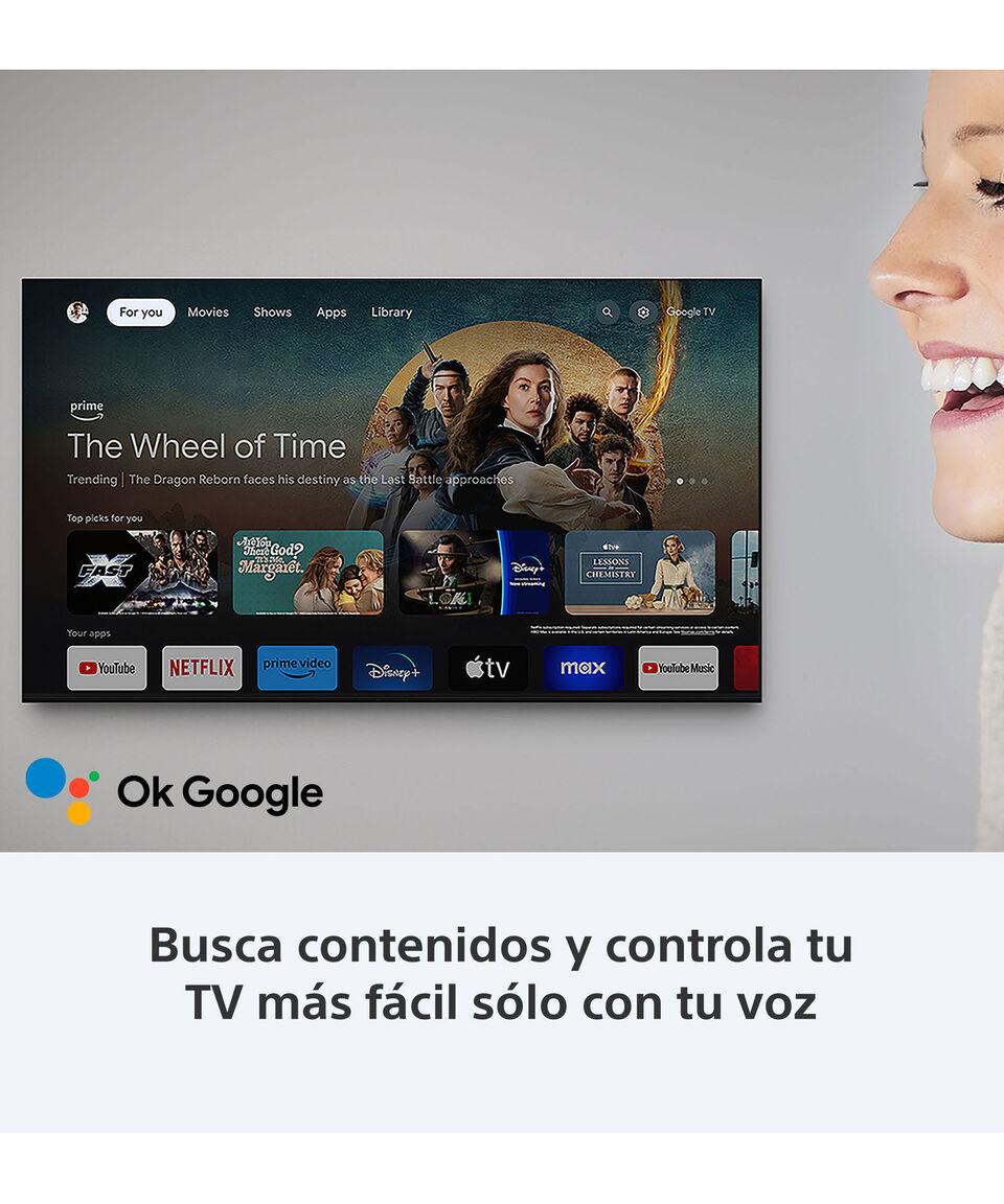 Sony Pantalla 55 Pulgadas Plana LCD 4K HDR Google TV 2024 Android 12 Bravia 3 K-55S30
