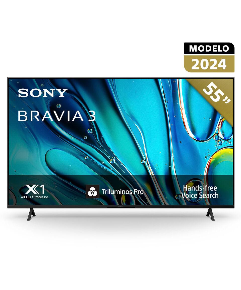Sony Pantalla 55 Pulgadas Plana LCD 4K HDR Google TV 2024 Android 12 Bravia 3 K-55S30