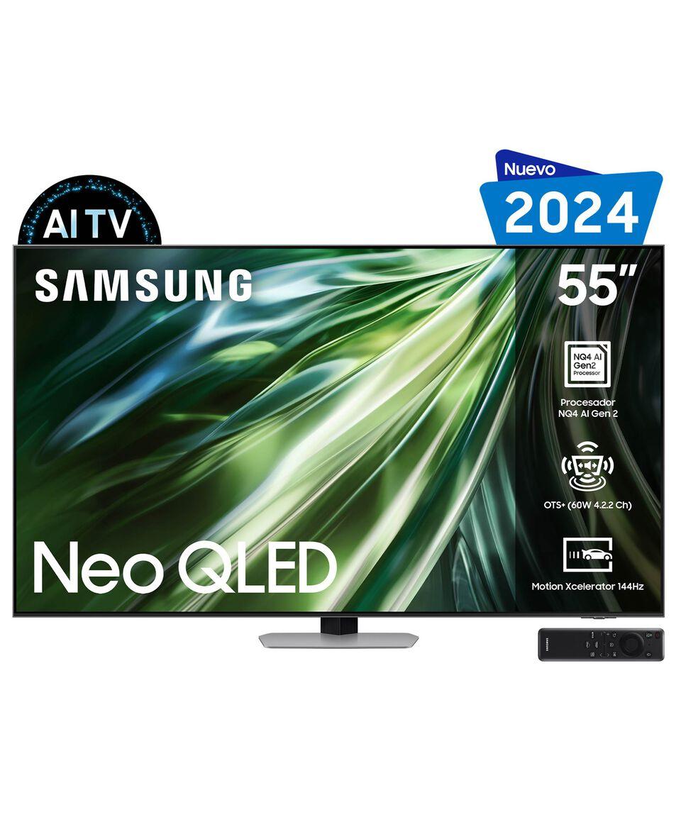 Samsung Pantalla 55 Pulgadas Plana QLED 4K Tizen Neo QN90D QN55QN90DAFXZX