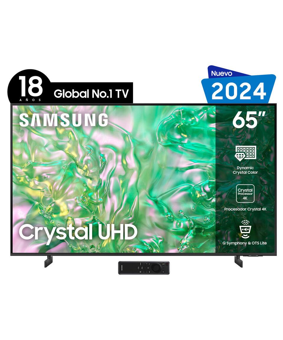 Samsung Pantalla 65 Pulgadas Plana CRYSTAL ULTRA HD Tizen Smart TV UN65DU8000FXZX