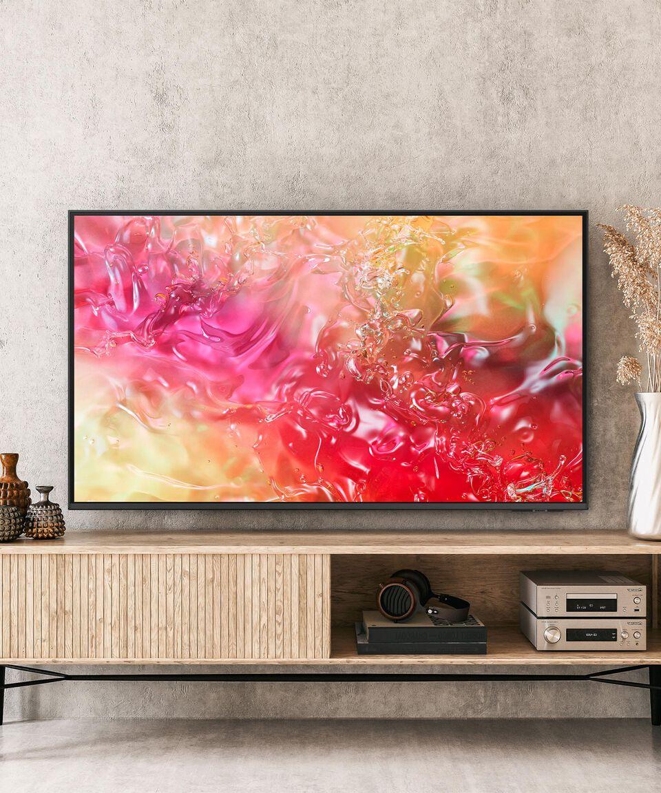 Samsung Pantalla 75 Pulgadas Plana Crystal UHD 4K Tizen Smart TV DU7010 UN75DU7010FXZX