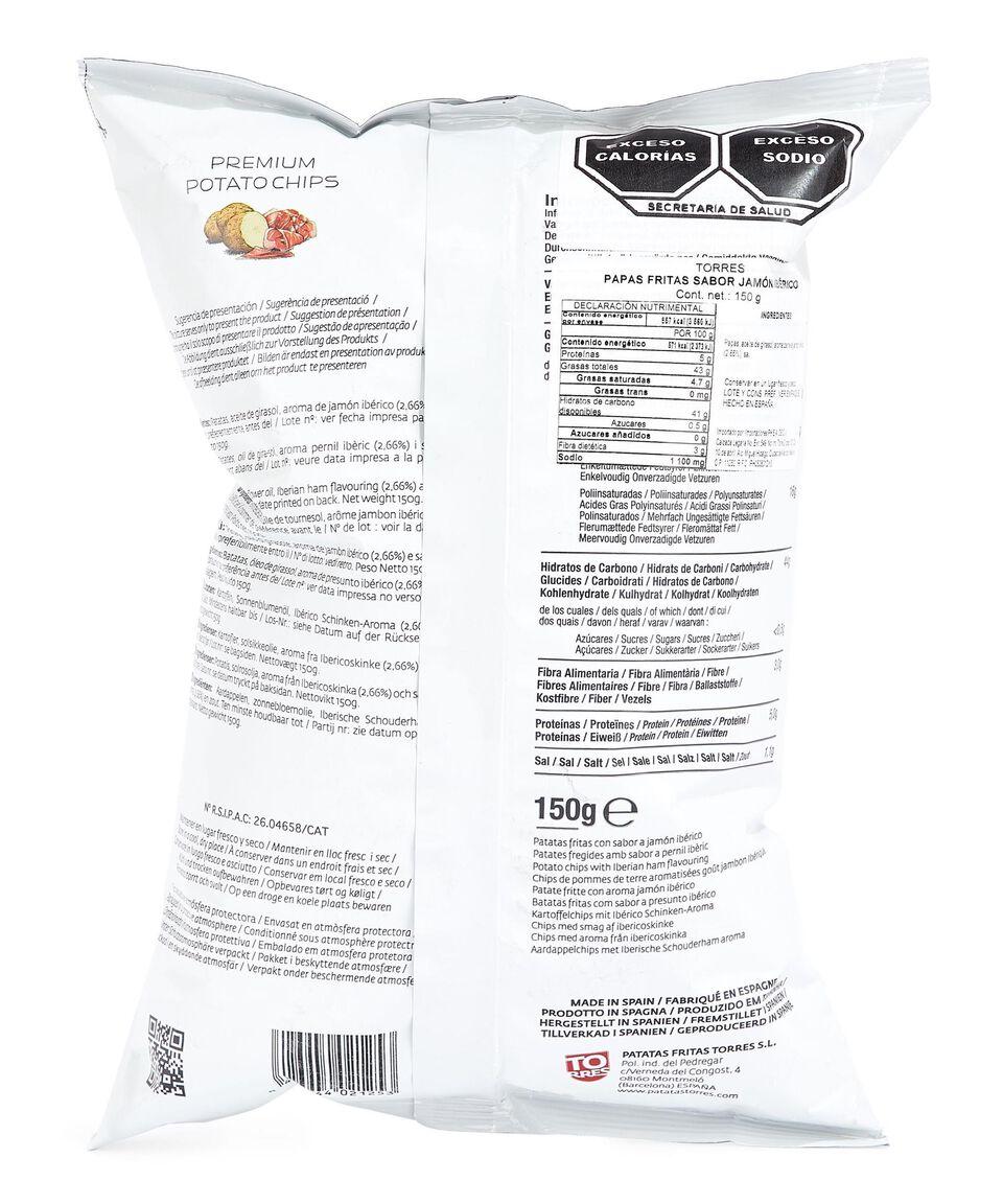 Torres Selecta Papas Torres Sabor Jamón Ibérico 150g