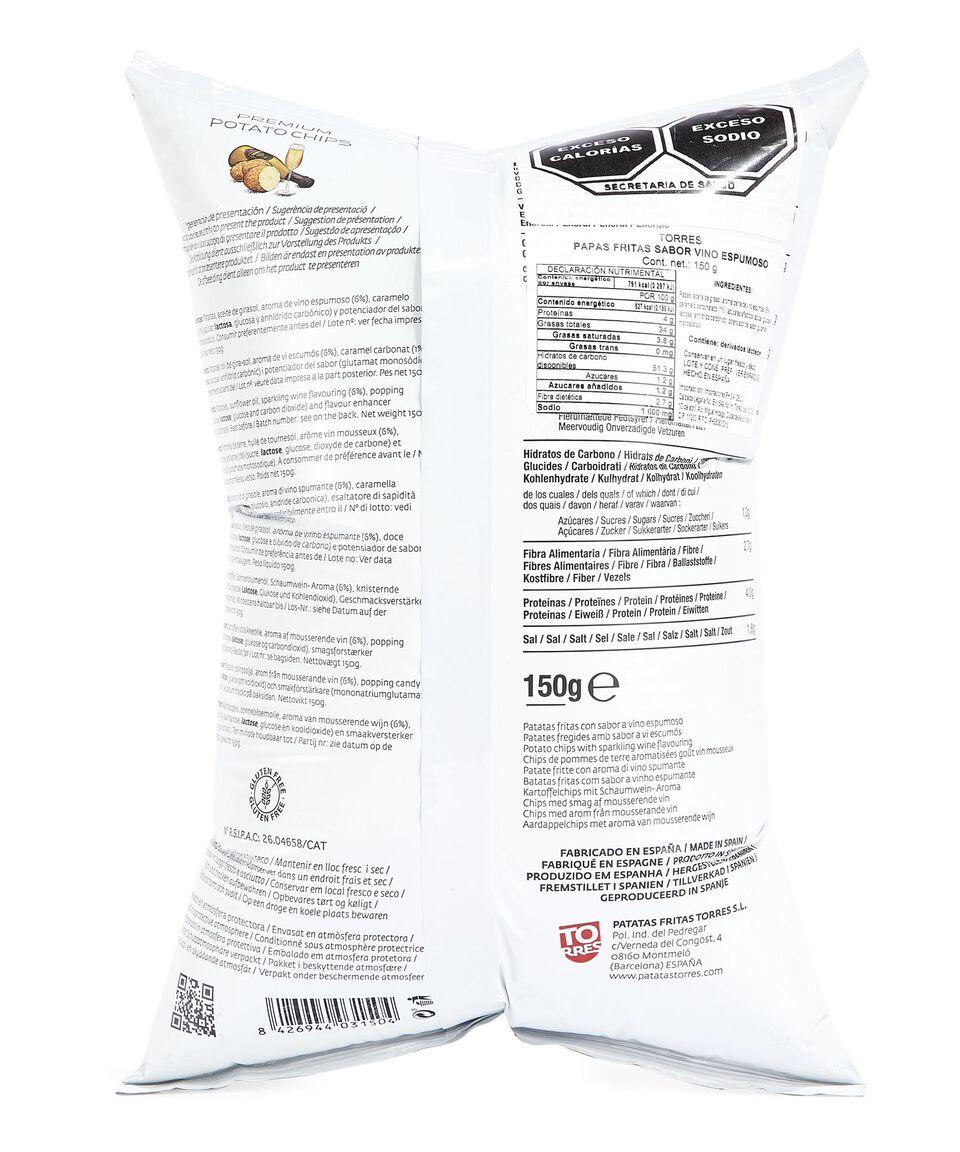 Torres Selecta Papas Torres Sabor Vino Espumoso 150g