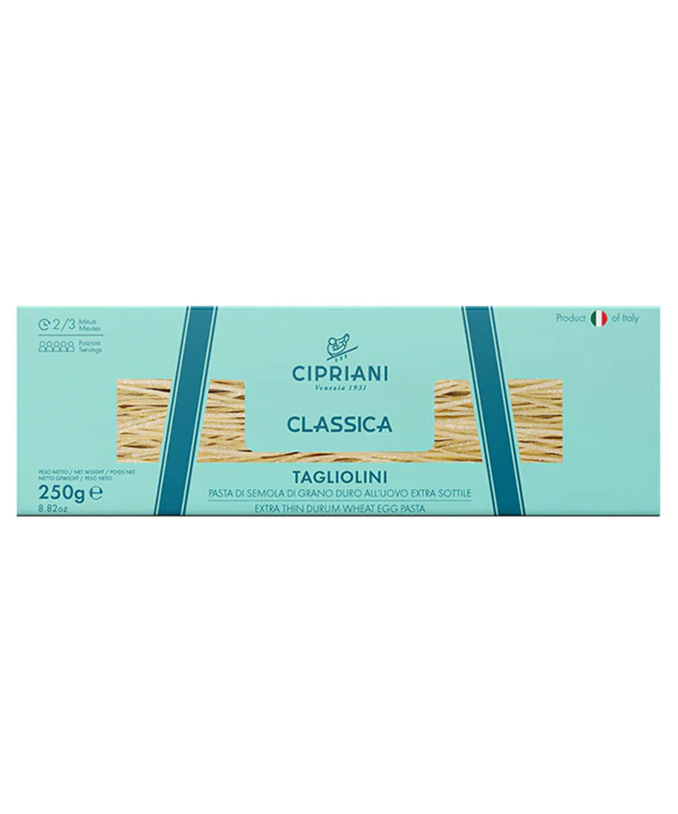Vigilante Pasta de sémola de trigo duro con huevo Tagliolini Classica 250 g