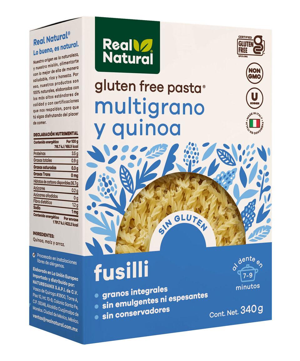 Real Natural Pasta Fusilli de Multigrano y Quinoa 340 g