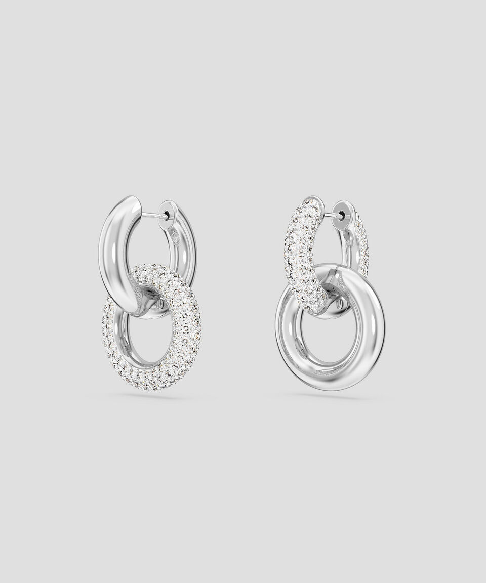 Swarovski Pendientes Con Incrustaciones De Cristal Dextera Mujer