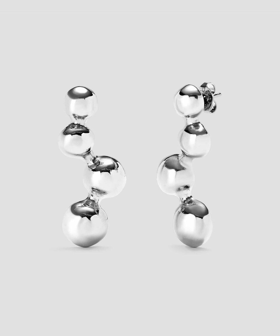 UNO DE 50 Pendientes de esferas Ser Intrépida Mujer