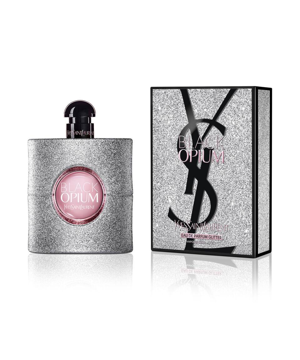 Yves Saint Laurent Perfume Black Opium Glitter Eau De Parfum 90 Ml Para Mujer