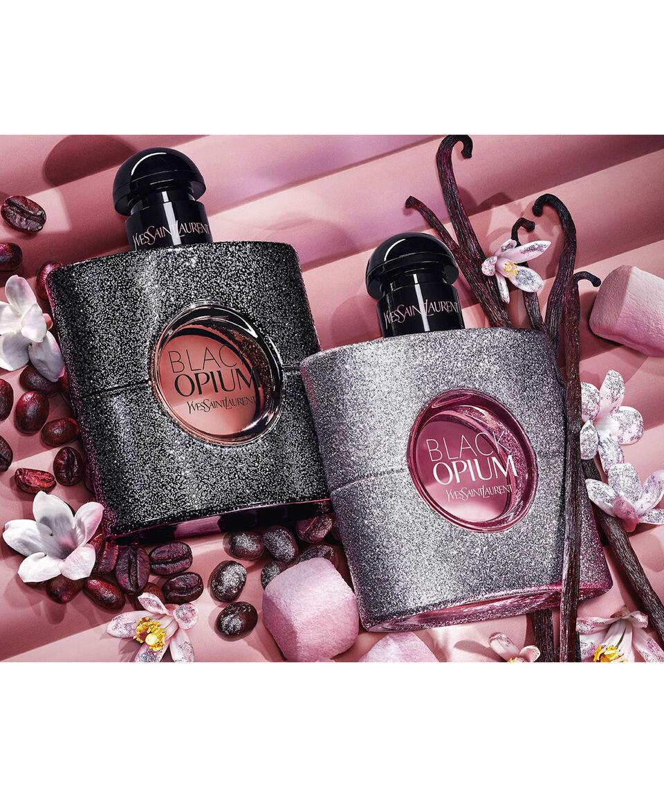 Yves Saint Laurent Perfume Black Opium Glitter Eau De Parfum 90 Ml Para Mujer