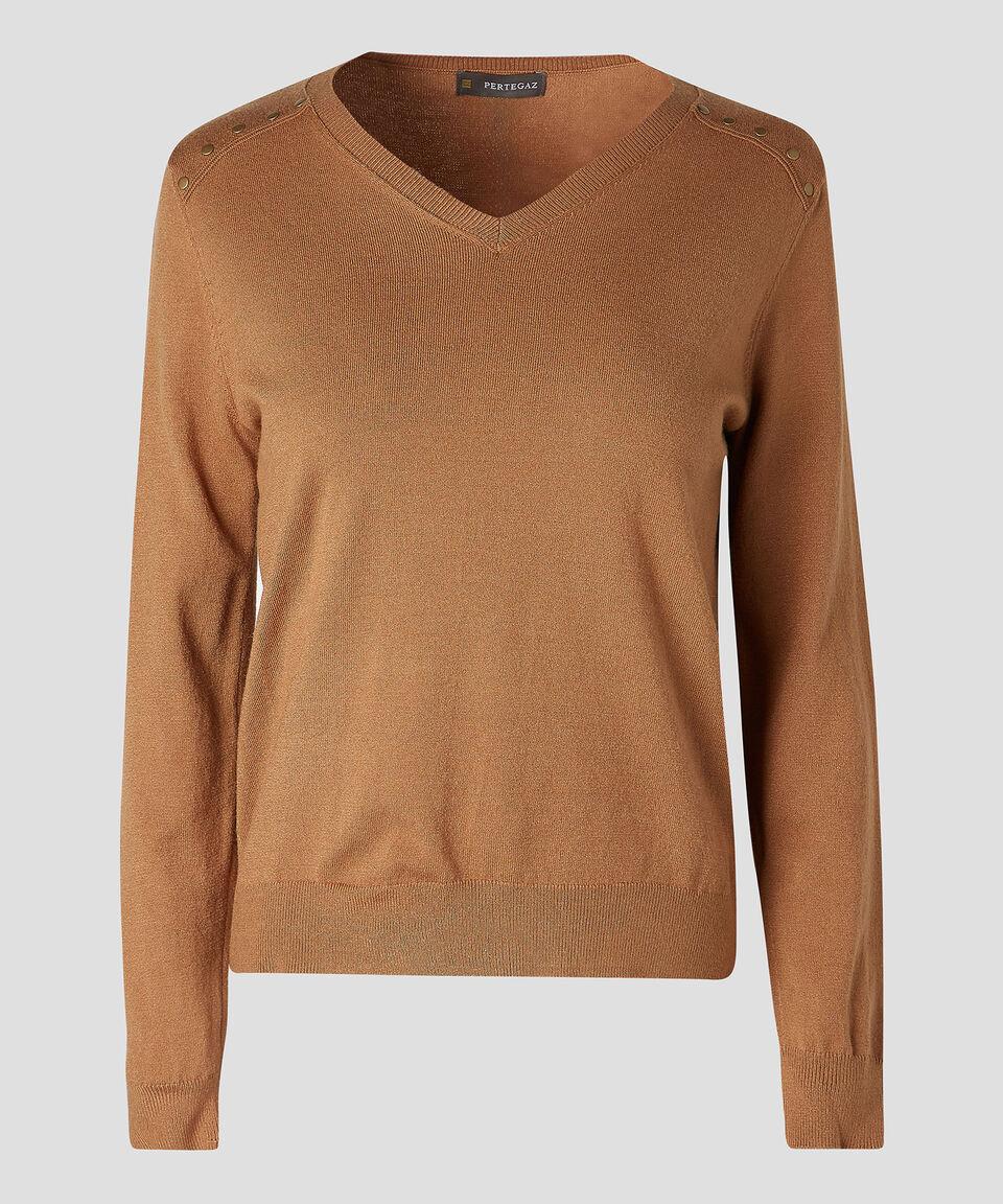 Pertegaz Suéter Cuello V Mujer