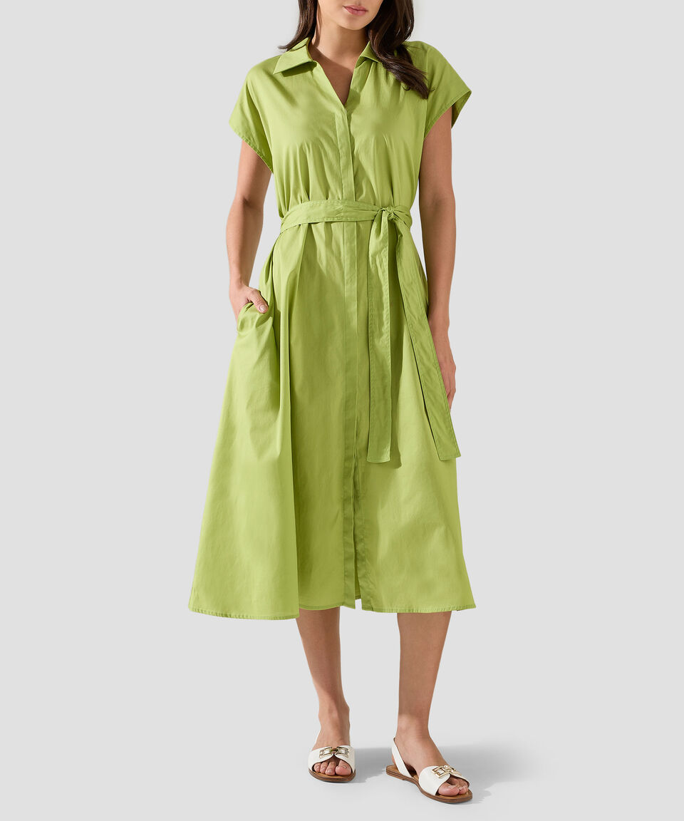 Pertegaz Vestido camisero midi Mujer