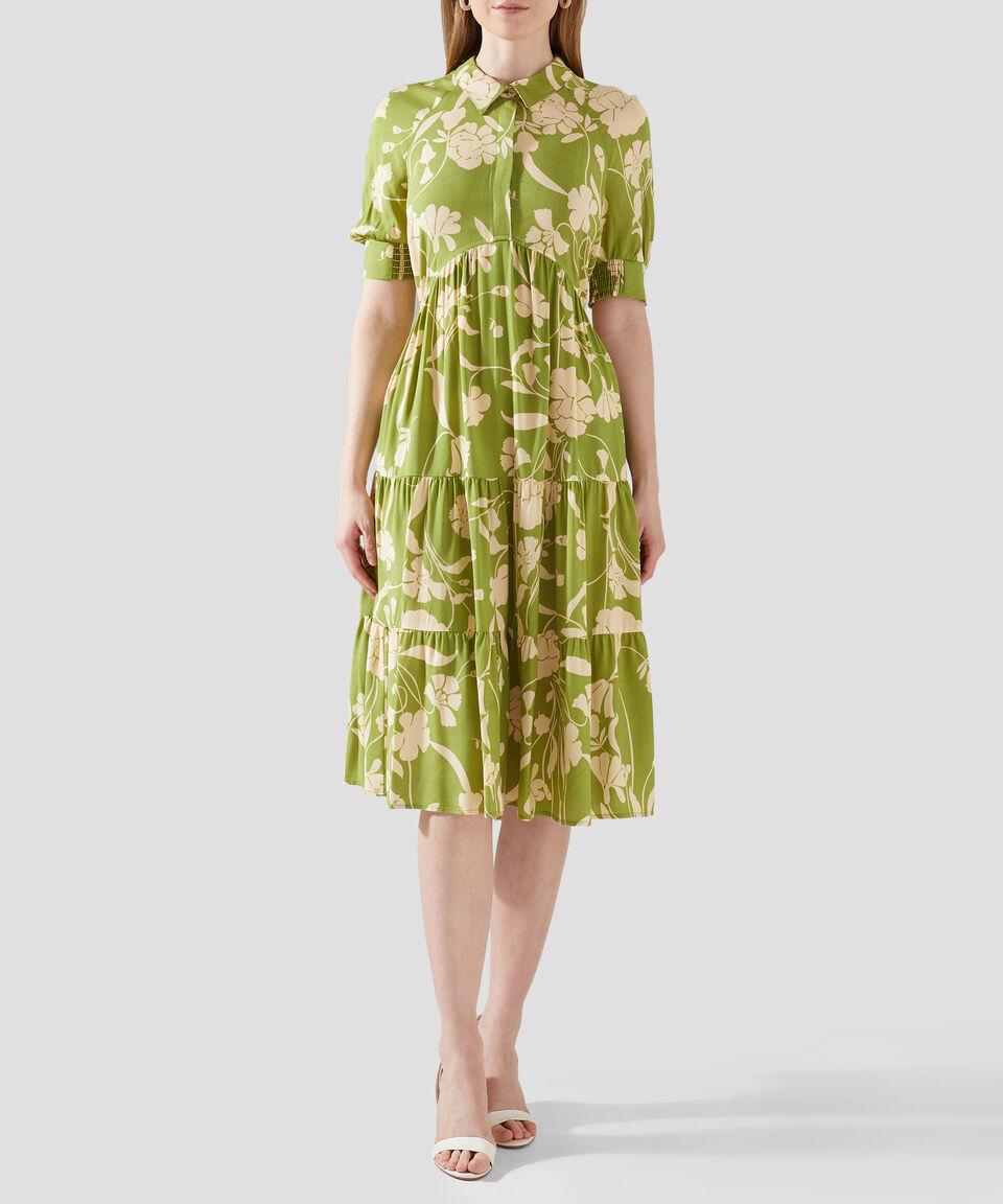 Pertegaz Vestido Largo Estampado Mujer