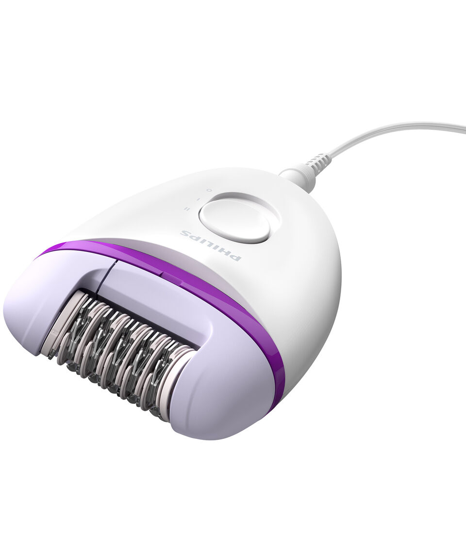 Philips Philips Satinelle Essential Depiladora Con Cable Compacta Recortador De Bikini Y Bolsa Para Viajes BRP505/00