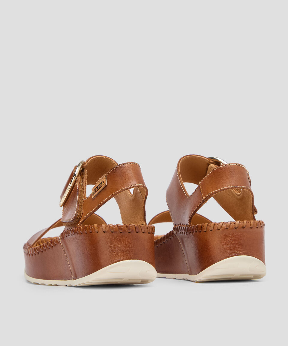 Pikolinos Sandalias Planas En Piel Mujer