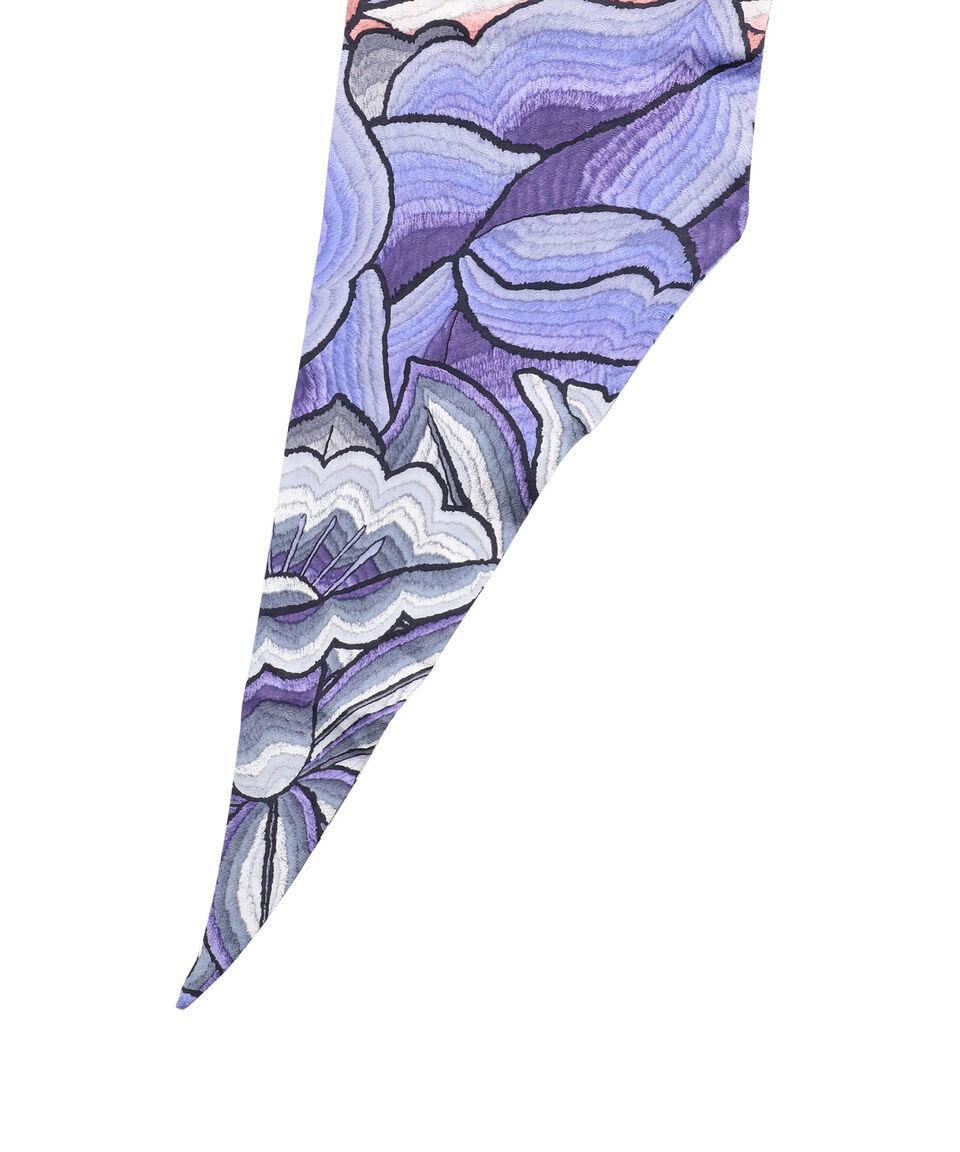 Pineda Covalin Bufanda Lila Istmo Mujer