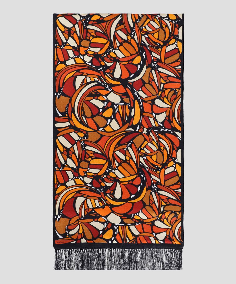 Pineda Covalin Chalina Con Mariposas Mujer