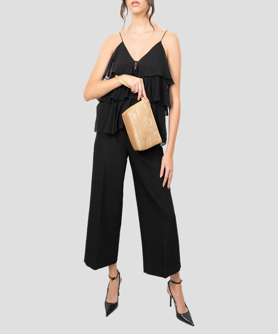 Pineda Covalin Cosmetiquera Mariposa Dorada Mujer