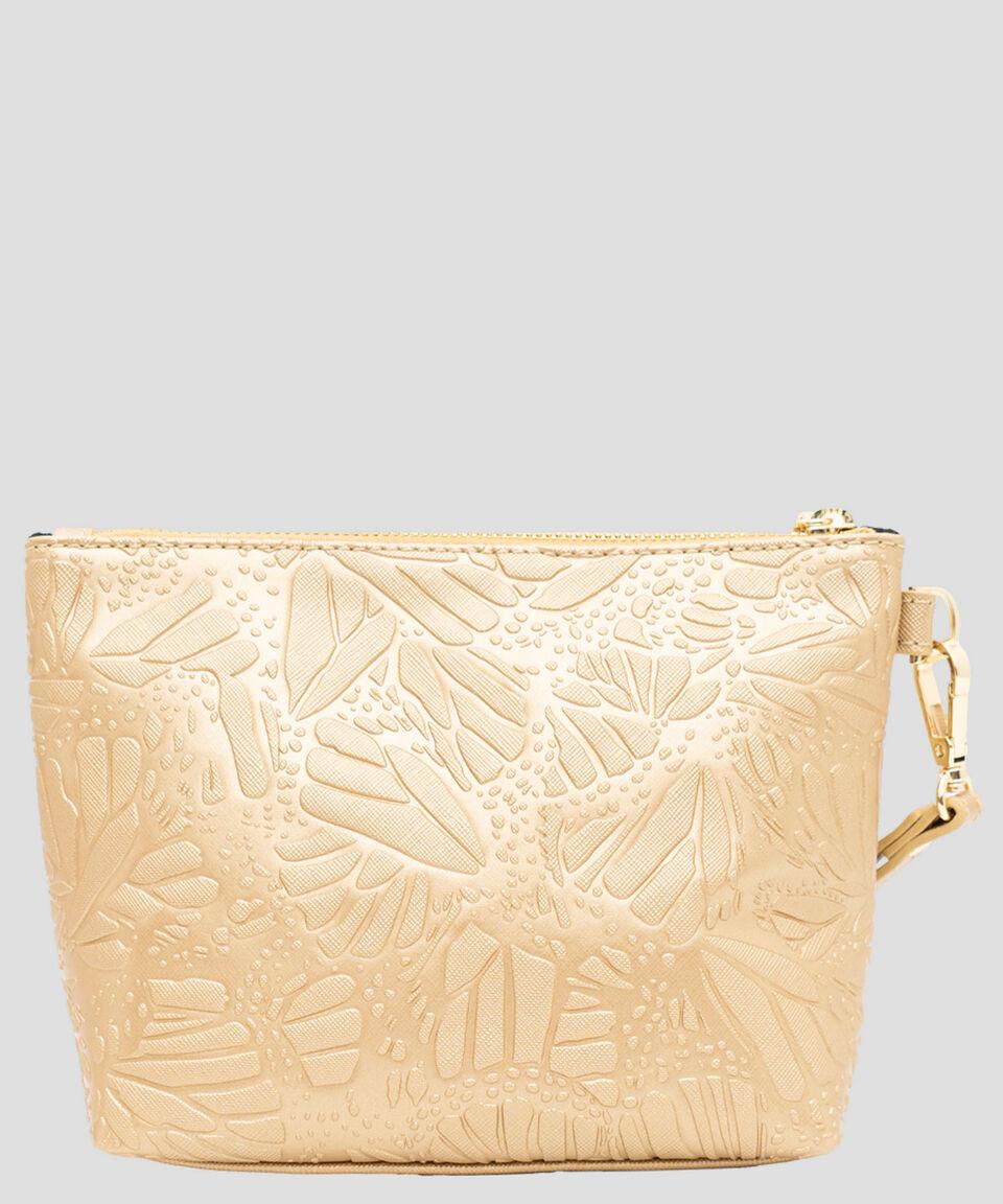 Pineda Covalin Cosmetiquera Mariposa Dorada Mujer