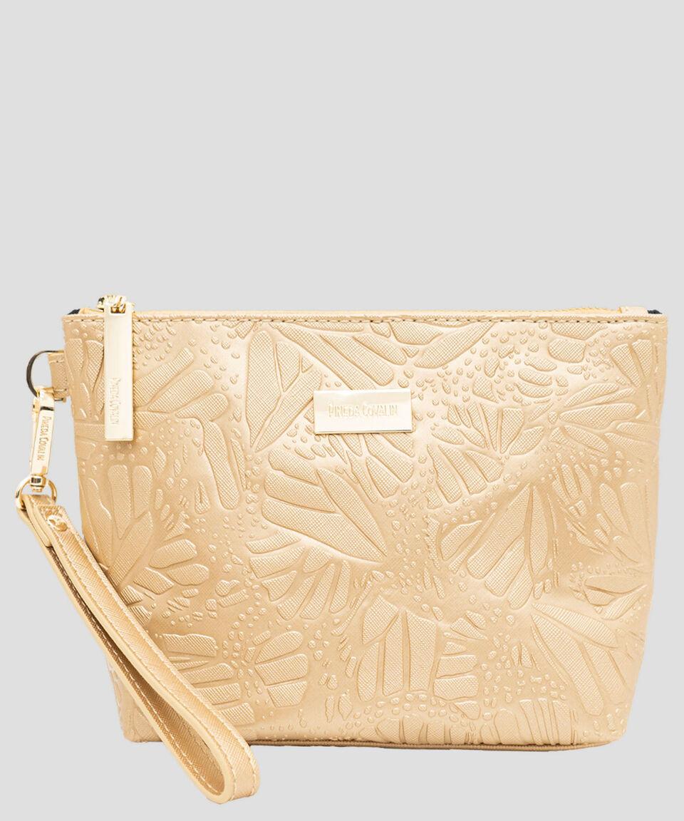 Pineda Covalin Cosmetiquera Mariposa dorada Mujer