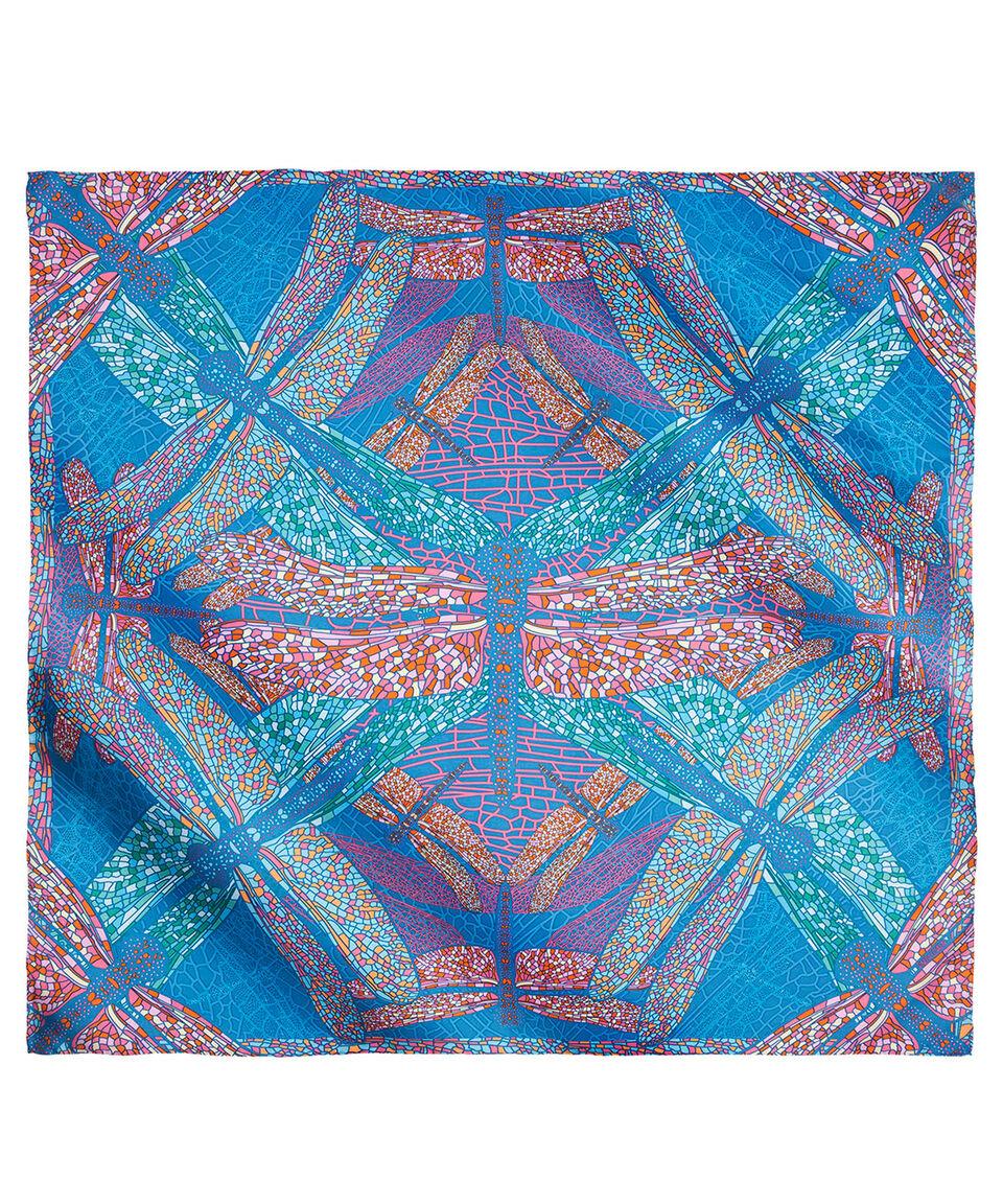 Pineda Covalin Mascada azul libélula Mujer