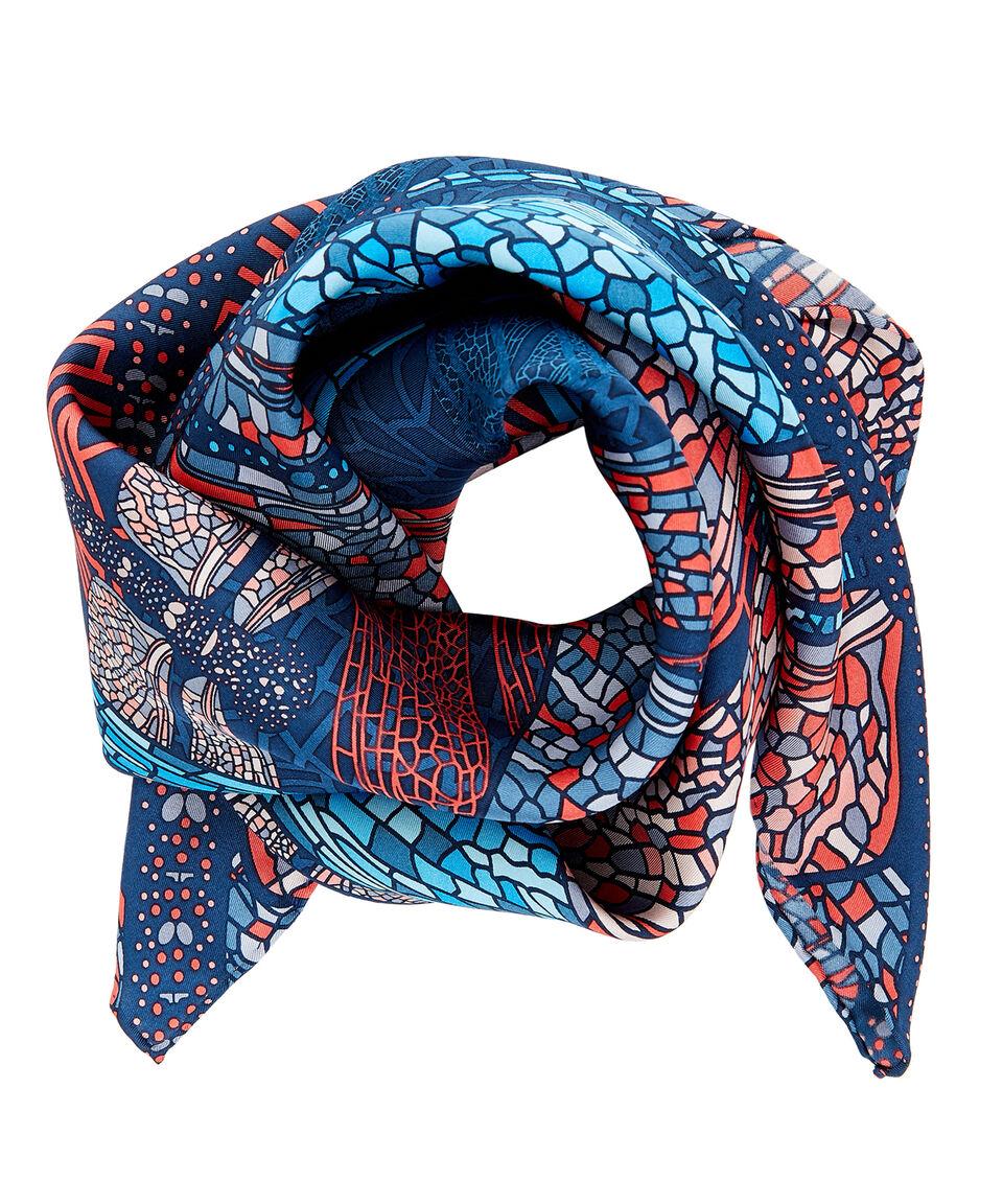 Pineda Covalin Mascada azul libélulas Mujer