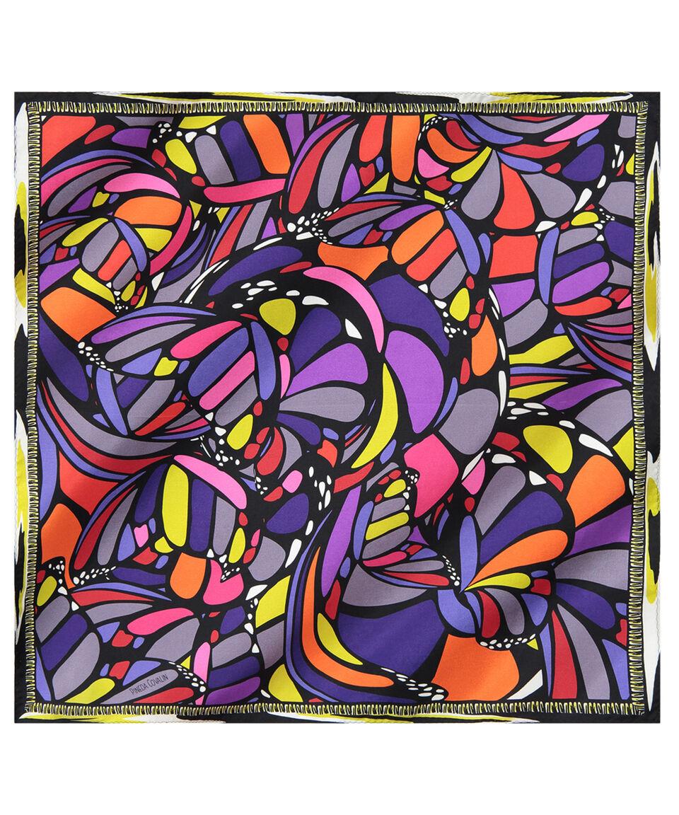 Pineda Covalin Mascada negra con mariposas Mujer