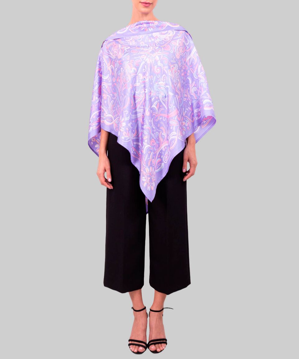 Pineda Covalin Poncho Quetzalcóatl Mujer