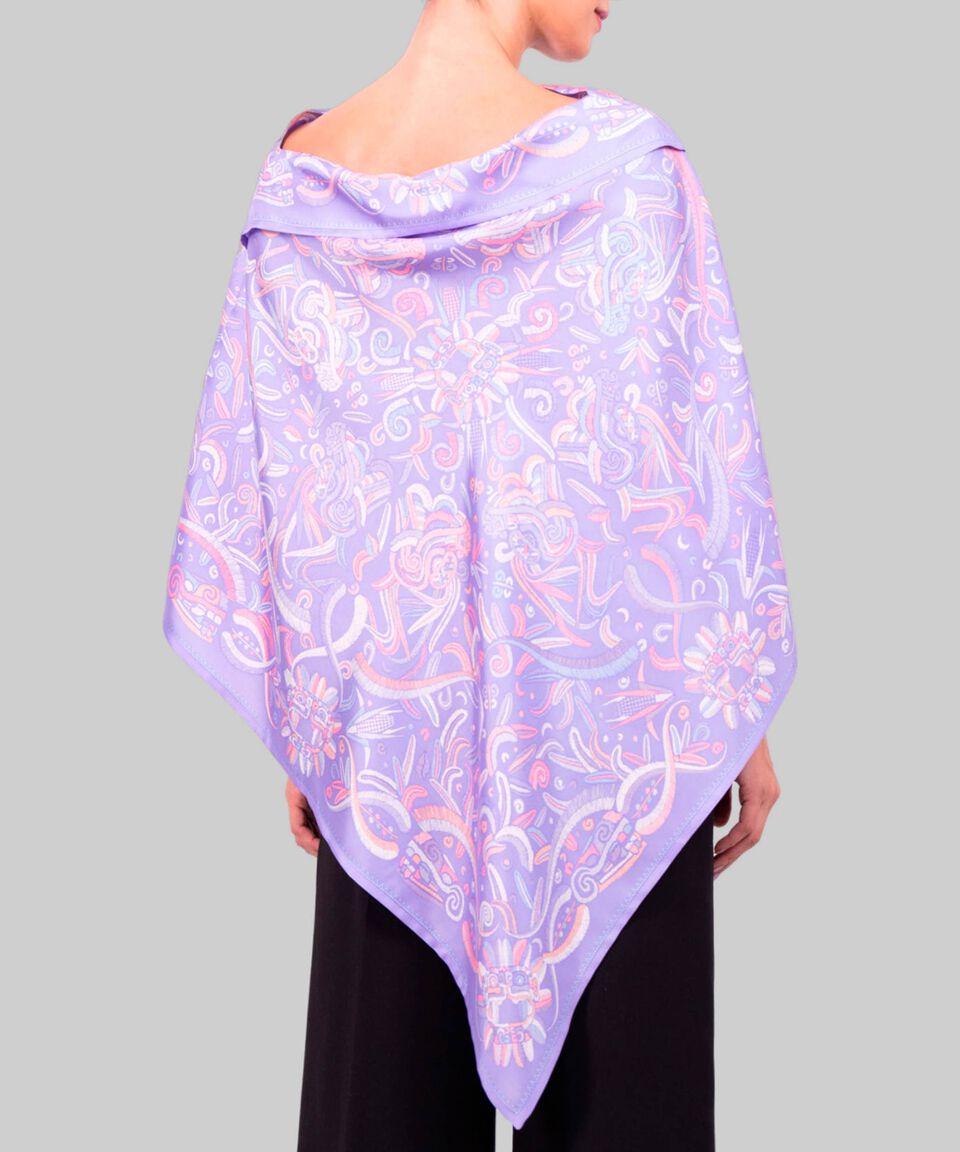 Pineda Covalin Poncho Quetzalcóatl Mujer