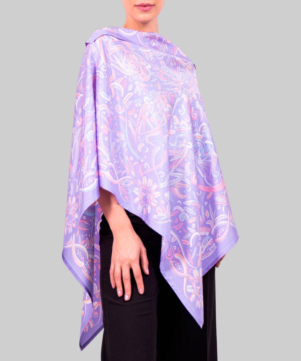 Pineda Covalin Poncho Quetzalcóatl Mujer