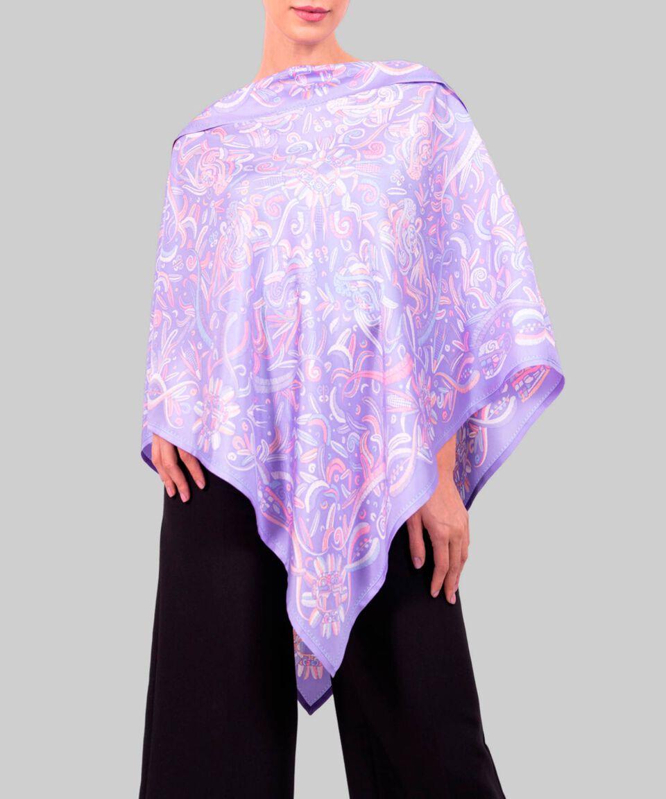 Pineda Covalin Poncho Quetzalcóatl Mujer