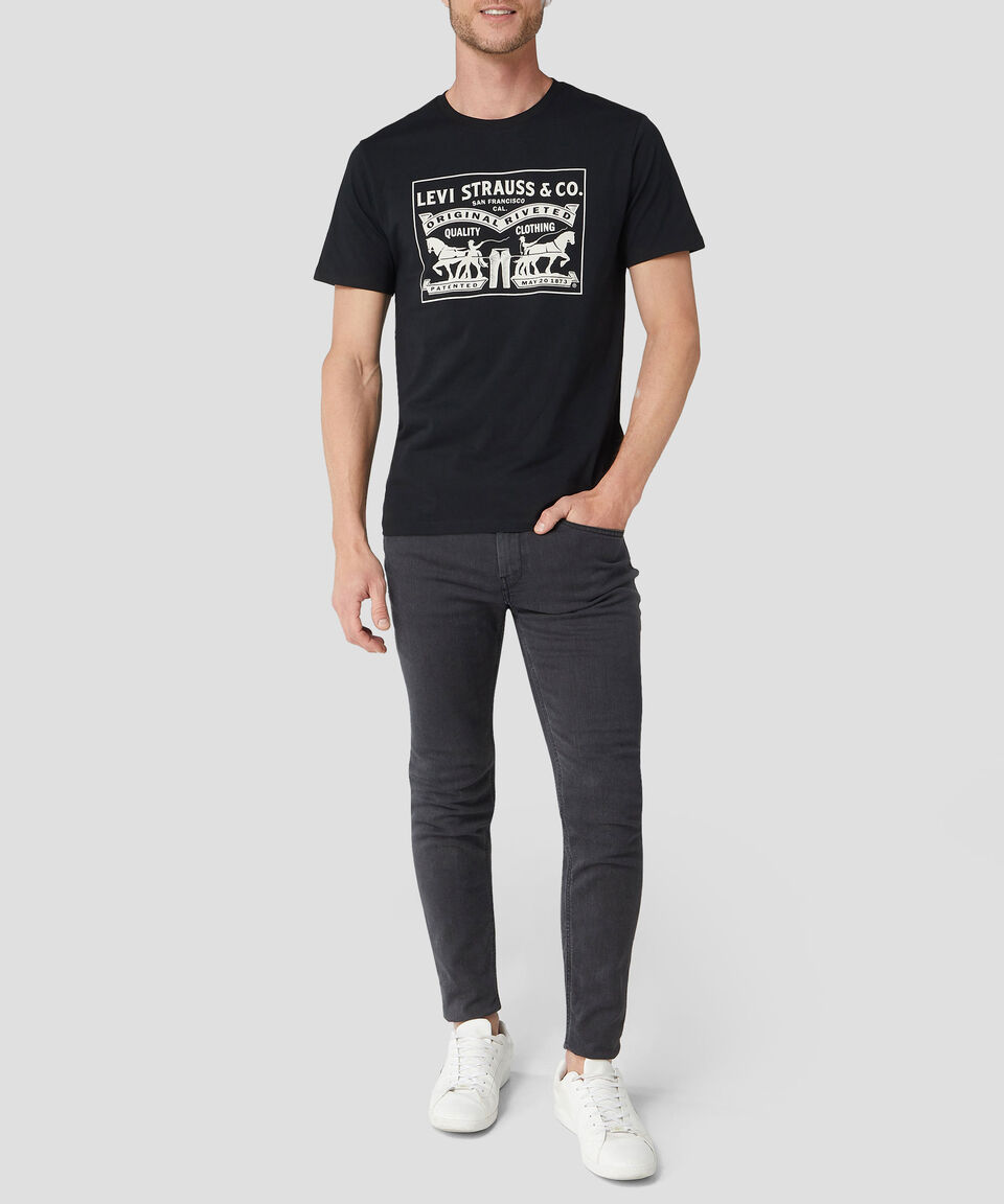 Levi's Playera Cuello Redondo Manga Corta Con Gráfico Hombre