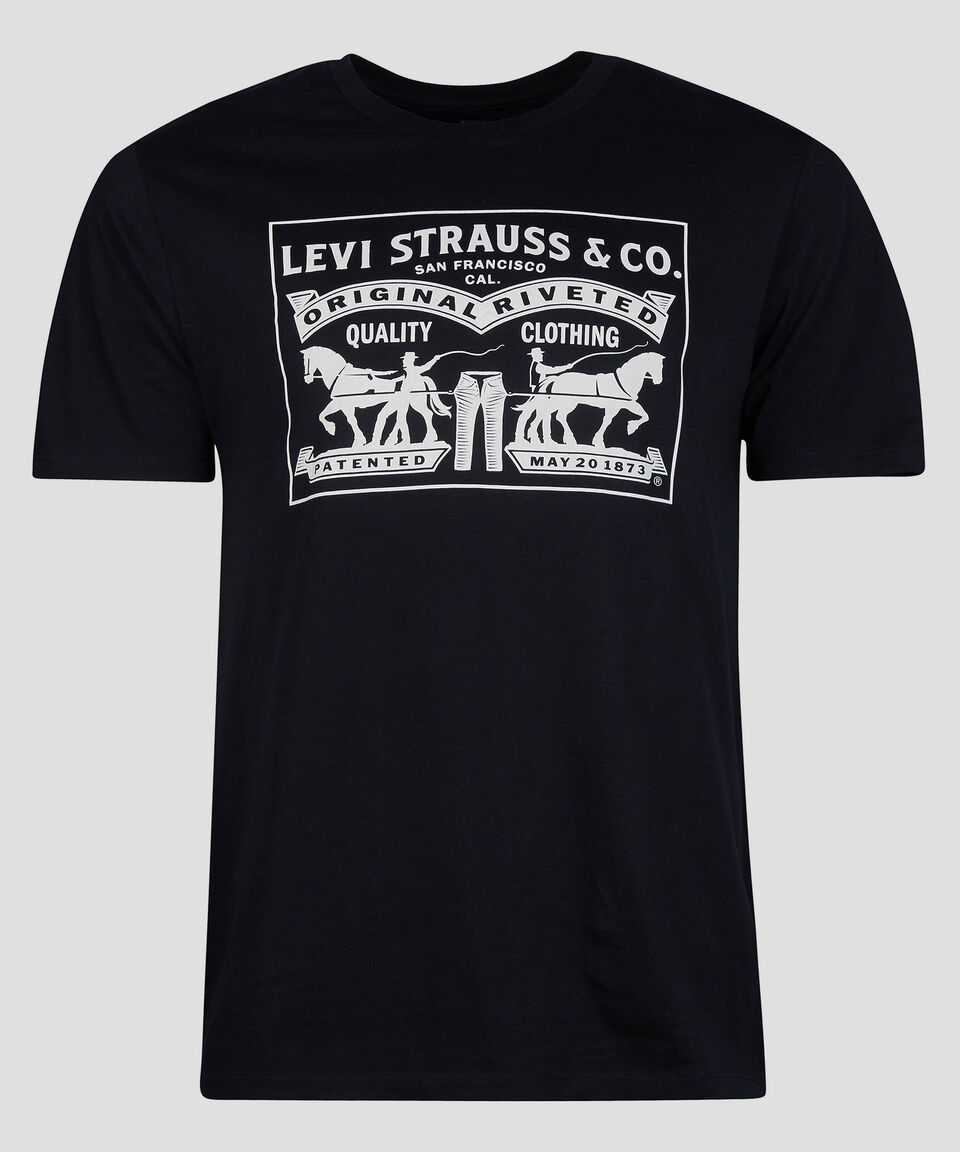 Levi's Playera Cuello Redondo Manga Corta Con Gráfico Hombre