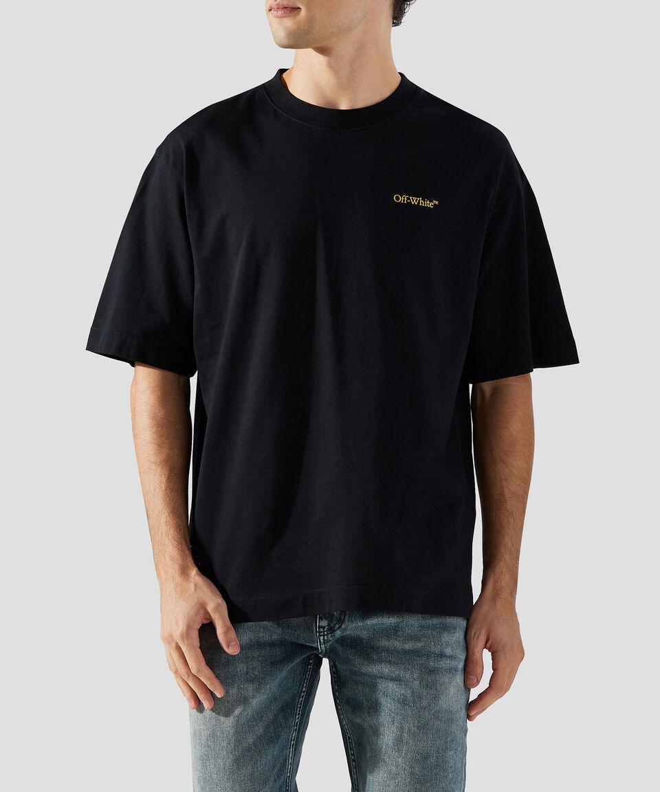 Off-White Playera cuello redondo manga corta estampada Hombre